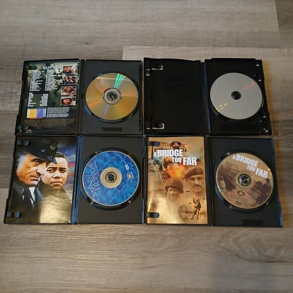 Army War DVD Lot Saving Private Ryan G.I. Jane A Few Good Men Stripes Jarhead - Picture 3 of 8